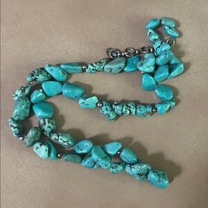 Lucky brand turquoise necklace, EUC